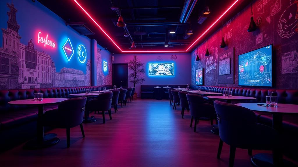 Žaidimų Namai Gaming Lounge pastato fasadas Vilniuje
